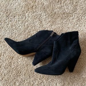 Vince Camuto Black Suede Booties